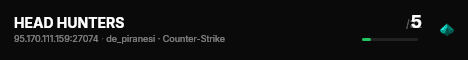 HEAD HUNTERS live status badge