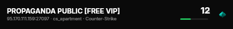 PROPAGANDA PUBLIC [FREE VIP] live status badge