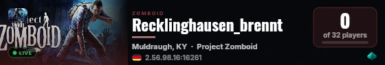 Recklinghausen_brennt live status badge