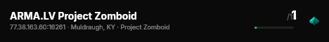 ARMA.LV Project Zomboid live status badge