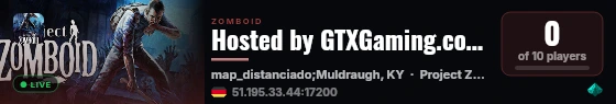 Hosted by GTXGaming.co.uk live status badge