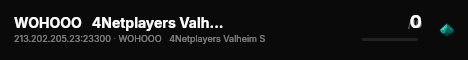 WOHOOO   4Netplayers Valheim Server live status badge