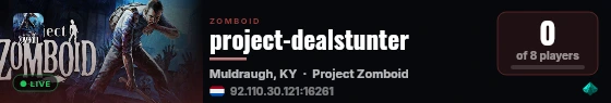 project-dealstunter live status badge