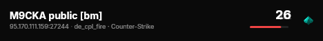 M9CKA public [bm] live status badge