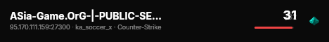 ASia-Game.OrG-|-PUBLIC-SERVER live status badge