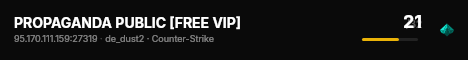 PROPAGANDA PUBLIC [FREE VIP] live status badge