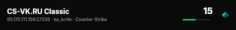 CS-VK.RU Classic live status badge