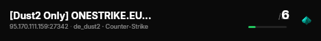 [Dust2 Only] ONESTRIKE.EU # Extra live status badge