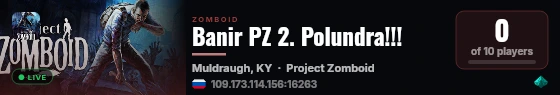 Banir PZ 2. Polundra!!! live status badge