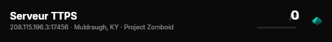 Serveur TTPS live status badge