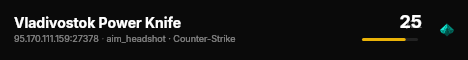 Vladivostok Power Knife live status badge