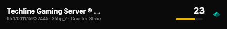 Techline Gaming Server ® / [CLASSIC-1000FPS]  ❤️ live status badge