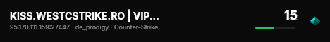 KISS.WESTCSTRIKE.RO | VIP Free for everyone | live status badge