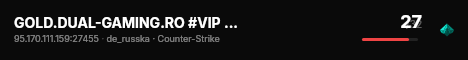 GOLD.DUAL-GAMING.RO #VIP FREE live status badge