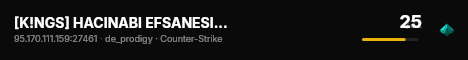 [K!NGS] HACINABI EFSANESI | CS:GO - CS2 Premium #TR1 live status badge