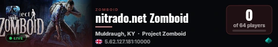 nitrado.net Zomboid live status badge