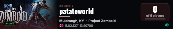 patateworld live status badge