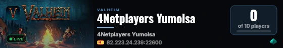 4Netplayers Yumolsa live status badge