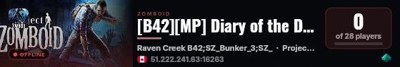 [B42][MP] Diary of the Dead live status badge