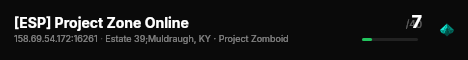[ESP] Project Zone Online live status badge