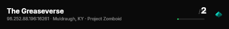 The Greaseverse live status badge