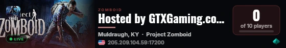 Hosted by GTXGaming.co.uk live status badge