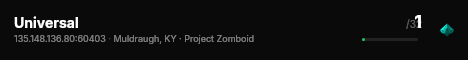Universal live status badge