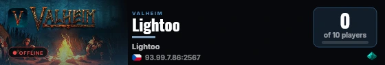 Lightoo live status badge