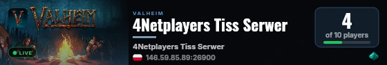 4Netplayers Tiss Serwer live status badge