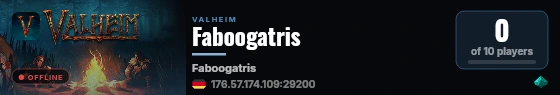 Faboogatris live status badge