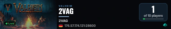 2VAG live status badge