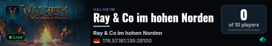 Ray & Co im hohen Norden live status badge