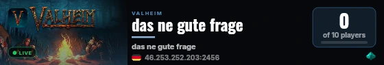 das ne gute frage live status badge