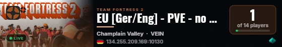 EU [Ger/Eng] - PVE - no wipes - no decay live status badge