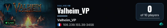 Valheim_VP live status badge
