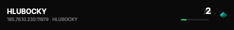 HLUBOCKY live status badge