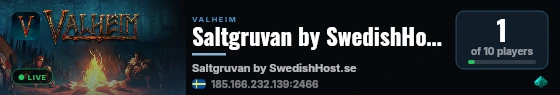 Saltgruvan by SwedishHost.se live status badge