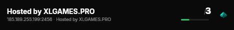 Hosted by XLGAMES.PRO live status badge