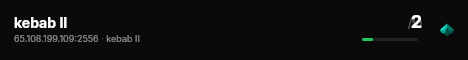 kebab II live status badge