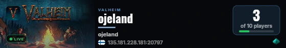 ojeland live status badge