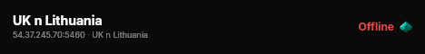 UK n Lithuania live status badge