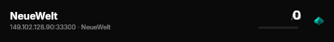 NeueWelt live status badge