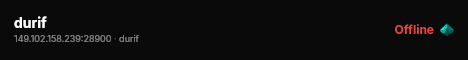 durif live status badge