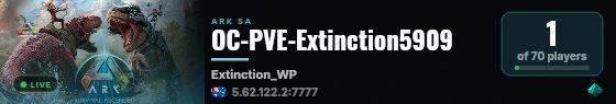 OC-PVE-Extinction5909 live status badge