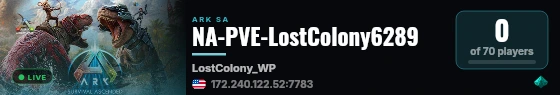 NA-PVE-LostColony6289 live status badge