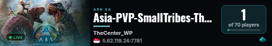 Asia-PVP-SmallTribes-TheCenter9323 live status badge