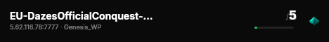 EU-DazesOfficialConquest-GenOne7 live status badge