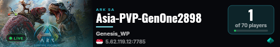 Asia-PVP-GenOne2898 live status badge