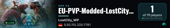EU-PVP-Modded-LostCity178 live status badge