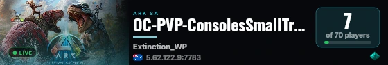 OC-PVP-ConsolesSmallTribes-Extinction8192 live status badge